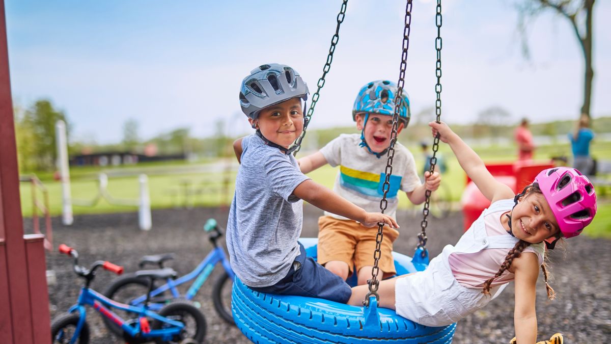 Kids 2024 playing bike